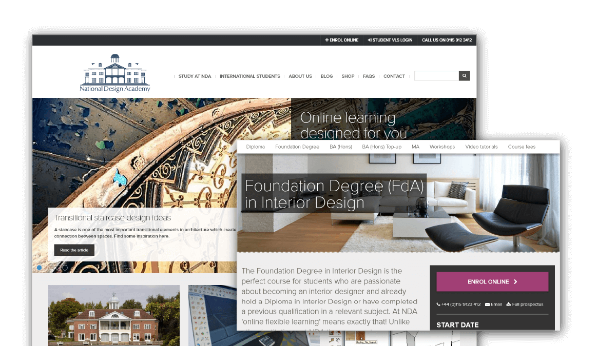 National Design Academy primary website